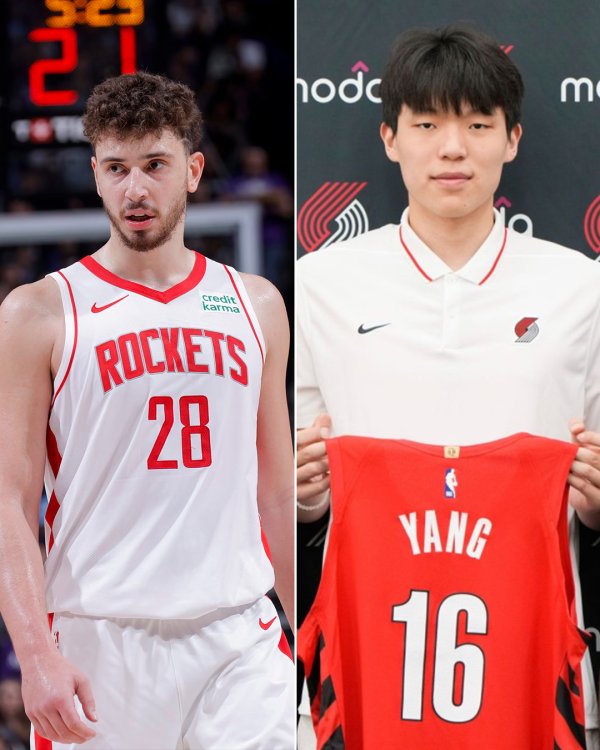 媒体人：练习  师认为杨瀚森水平不比马卢阿奇低&天花板比申京高