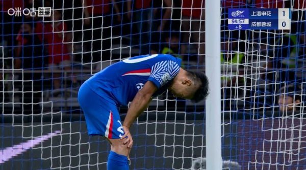 当时以为平平无奇！于汉超95分钟错失2-0良机，4分钟后周定洋绝平