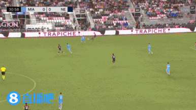 MLS赛季第12助！梅西no-look分球阿连德破门，迈阿密1-0领先