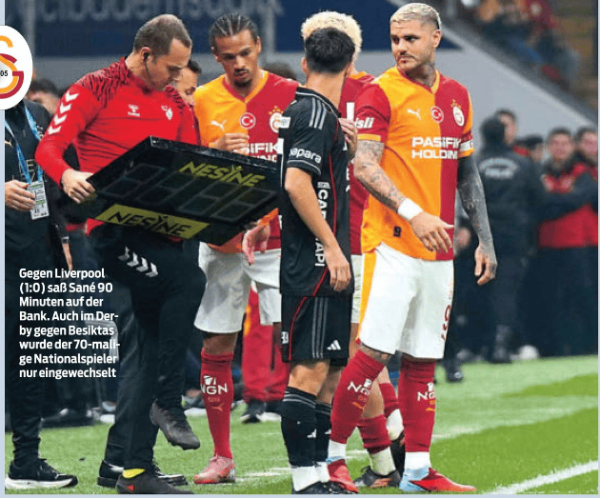 京多安已成加拉塔萨雷场上指挥, 他还要负责帮好友萨内调整