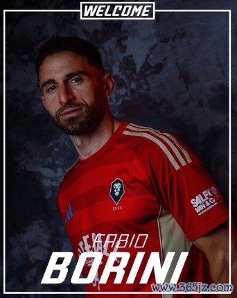 官方：34岁前锋博里尼加盟英乙索尔福德城，曾效力利物浦、米兰等