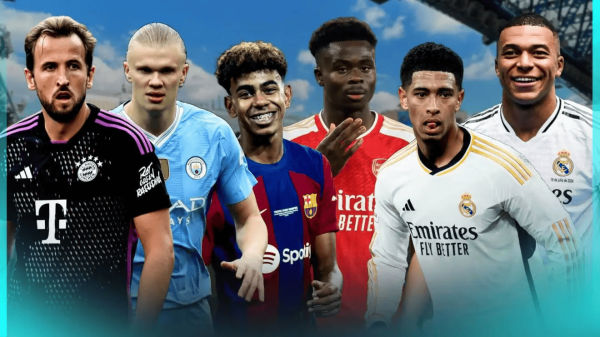 世界球员身价TOP50: 亚马尔2亿第1, 英超18人意甲4人德甲3人