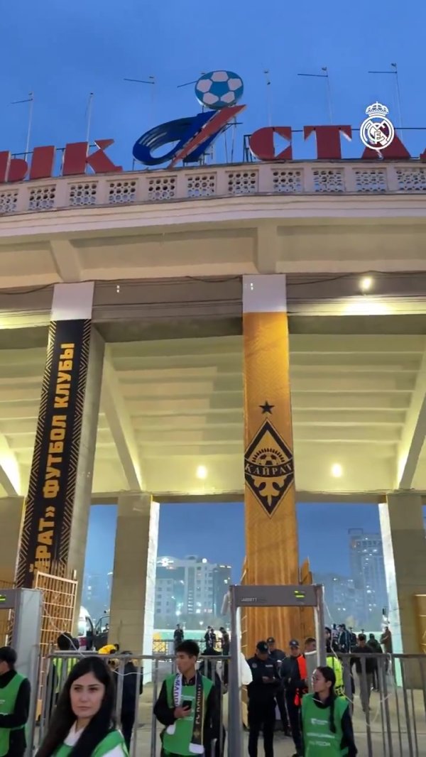 可能一辈子来一次😂皇马官方晒阿拉木图凯拉特主场作战  视频