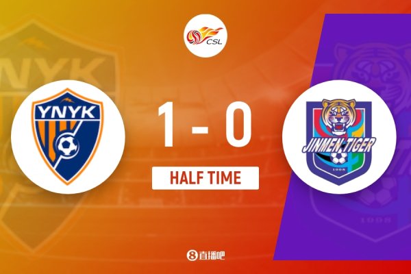 半场-云南玉昆暂1-0天津津门虎 奥斯卡点射破门 王献均送点